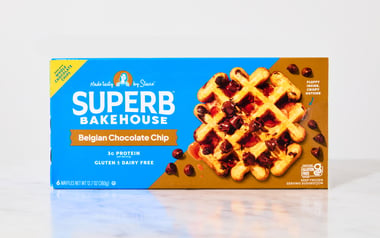 Gluten-Free Belgian Chocolate Chip Waffles