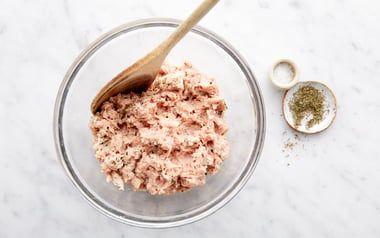 Turkey Ricotta Meatball Mix (Frozen)