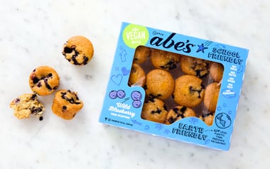Vegan Blueberry Mini Muffins