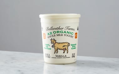 Organic A2 Vanilla Whole Milk Yogurt