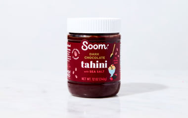 Dark Chocolate Sea Salt Tahini Spread