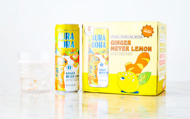 Ginger Meyer Lemon Sparkling Water