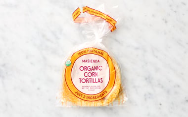 Organic Yellow Corn Tortillas