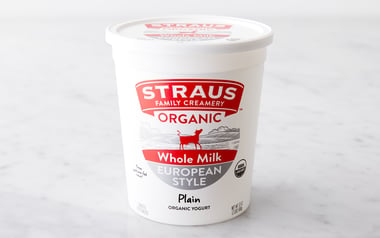 Organic Plain Whole Milk Yogurt