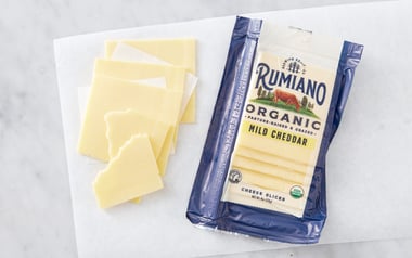 Organic Sliced Mild Cheddar