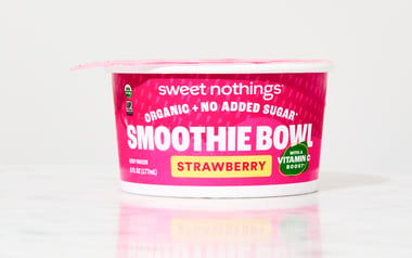 Organic Strawberry Smoothie Bowl