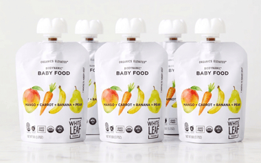 Organic Biodynamic Mango Carrot Baby Food 6-Pack