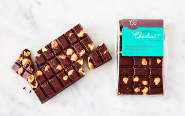 Salty-Sweet Hazelnut Chocolate Bar