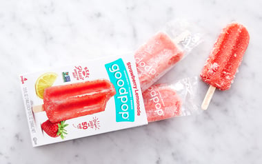 Strawberry Lemonade Pops