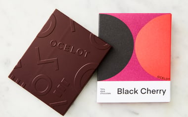 Black Cherry 70% Dark Chocolate Bar