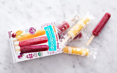 Organic Orange Cherry Grape Junior Pops