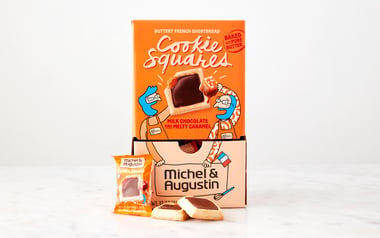 Milk Chocolate Caramel Cookie Squares