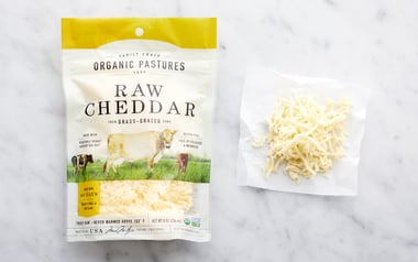 Raw Shredded Cheddar