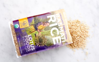 Organic Brown Heirloom Basmati Rice