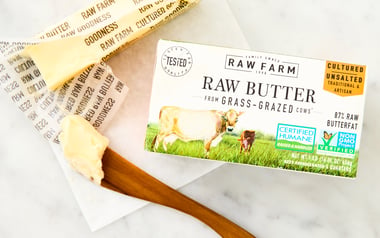 Raw Cultured Unsalted Butter