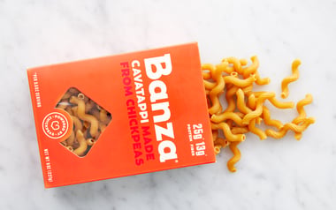Gluten-Free Chickpea Cavatappi Pasta