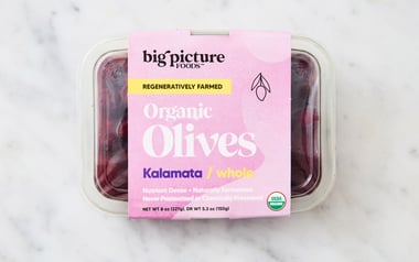 Organic Whole Kalamata Olives