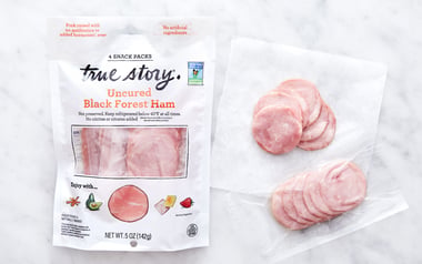 Uncured Black Forest Ham Snack Pack