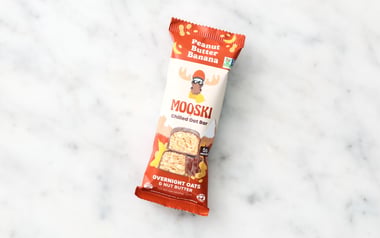 Peanut Butter Banana Chilled Oat Bar