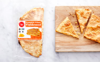 Pumpkin-Filled Flatbreads