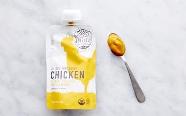 Chicken, Peas & Carrots Baby Food