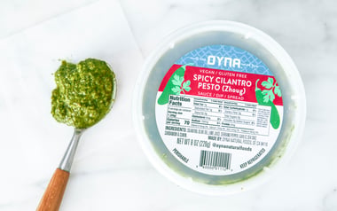 Spicy Cilantro Pesto (Zhough)