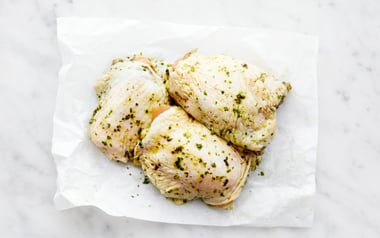 Garlic-Herb Marinated Chicken Thighs