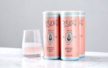 Grapefruit & Sea Salt Sake Spritz