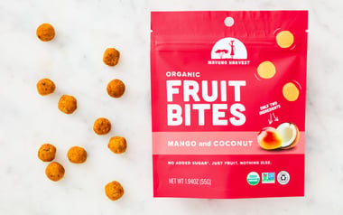 Organic Mango & Coconut Fruit Bites