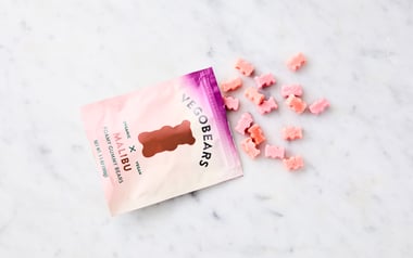 Organic Malibu Foamy Gummy Bears