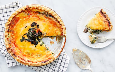 Gluten-Free Mediterranean Quiche