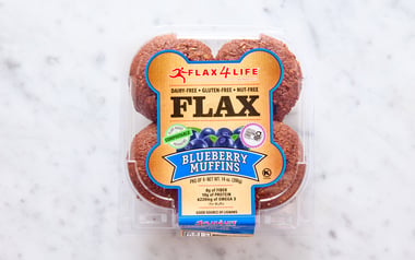 Gluten-Free Wild Blueberry Flax Muffins