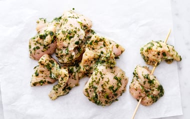 Herb Garlic Chicken Kebab (Frozen)