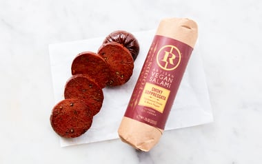 Vegan Smoky Salami Soppressata