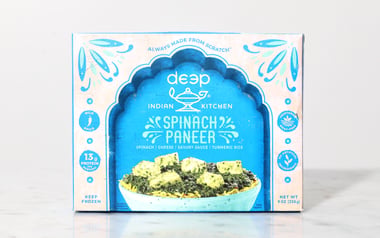 Spinach Paneer with Rice