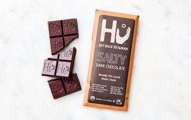 Organic Salty 70% Dark Chocolate Bar