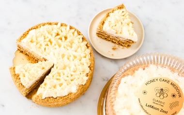 Gluten-Free "Medovik" Honey Cake