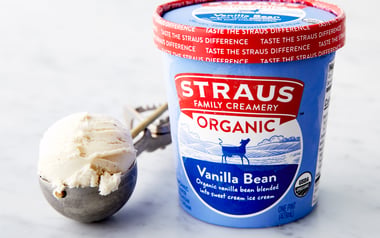 Organic Vanilla Bean Ice Cream