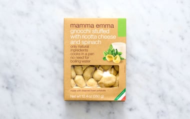 Ricotta & Spinach Stuffed Gnocchi