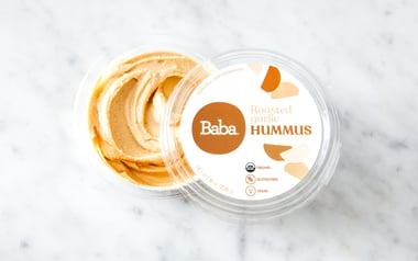 Organic Roasted Garlic Hummus