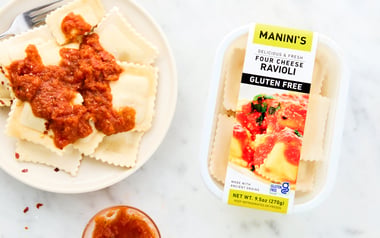 Gluten-Free 4 Cheese Ravioli