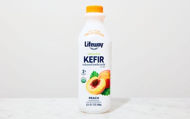 Organic Low Fat Peach Kefir