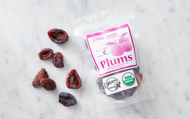 Organic Semi-Dried Plums