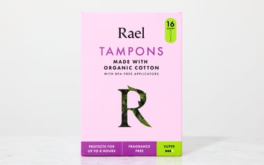 Organic Cotton Regular Tampons