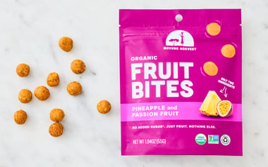 Organic Pineapple & Passion Fruit Fruit Bites