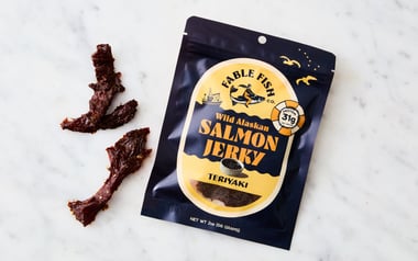 Teriyaki Sockeye Salmon Jerky