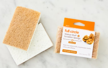 Walnut Scrubber Sponges