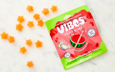 Sour Watermelon Chill Gummy Stars
