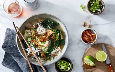 Vegan Mushroom Tofu Pho Meal Kit