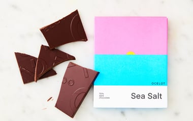 Sea Salt 70% Dark Chocolate Bar